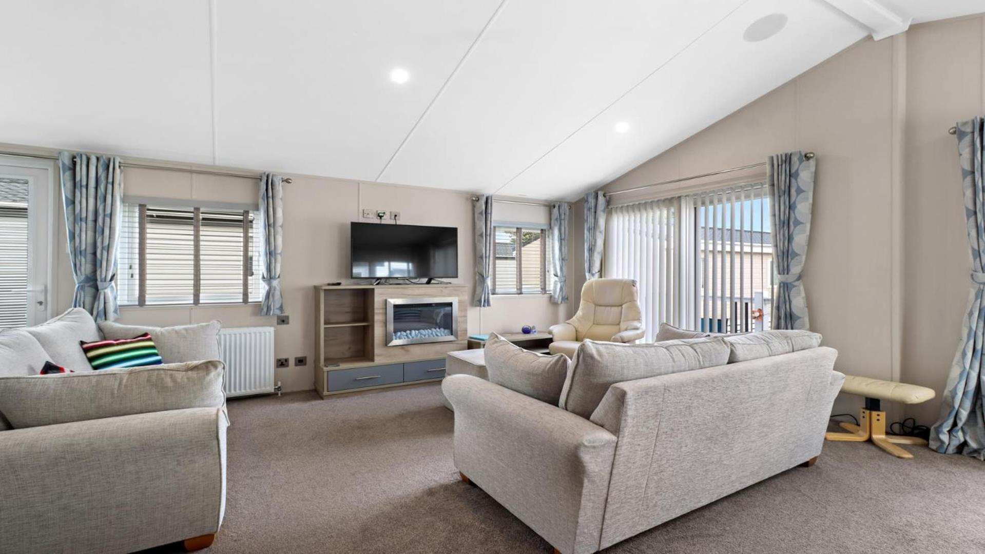33 Beach Retreat Lodge Pevensey Bay Holiday Park Dış mekan fotoğraf