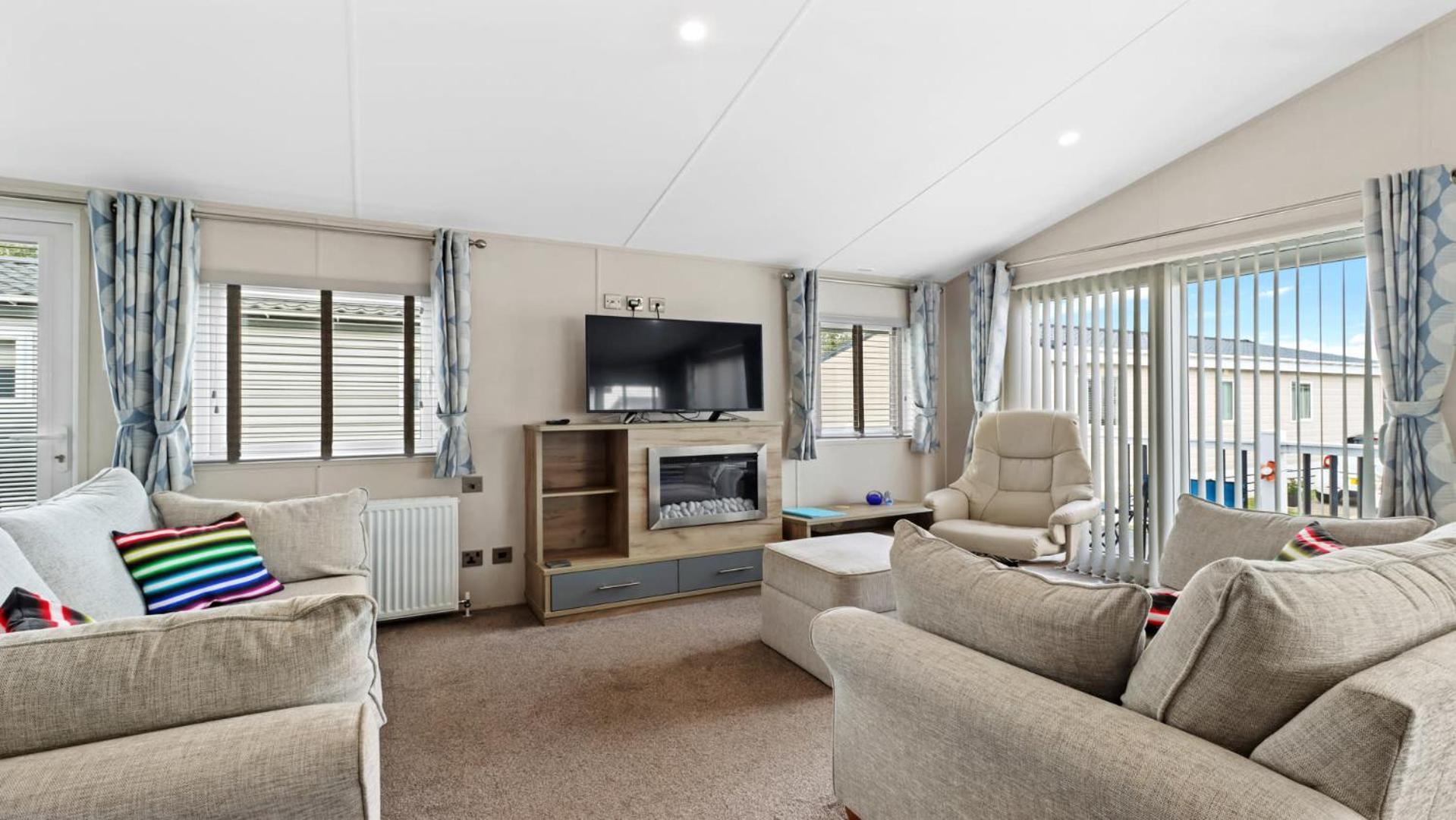 33 Beach Retreat Lodge Pevensey Bay Holiday Park Dış mekan fotoğraf